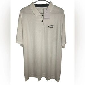 Men’s Nike Golf Polo Shirt GBAA Size XL / Beige